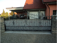 Ograje Dečman s.p. - Kunstschmiedearbeiten und schmiedeeiserne Zäune - Türen - Miniaturansicht 054