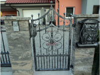 Ograje Dečman s.p. - Kunstschmiedearbeiten und schmiedeeiserne Zäune - Türen - Miniaturansicht 055